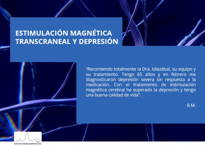 La estimulación magnética transcraneal cambia la vida de un paciente con depresión severa