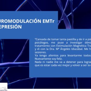 Neuromodulación EMTr y depresión: “Volví a ser la que fui”