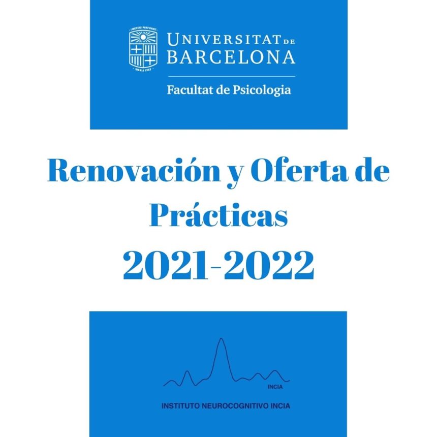 Retomamos colaboración de prácticas de Psicología con la UB para el curso 2021-22