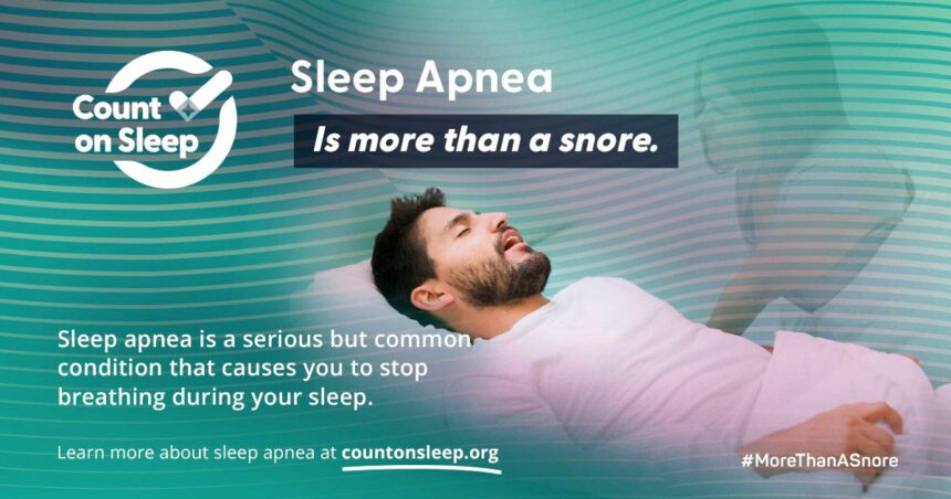Nueva campaña para concienciar de que la apnea del sueño es ‘más que un ronquido’