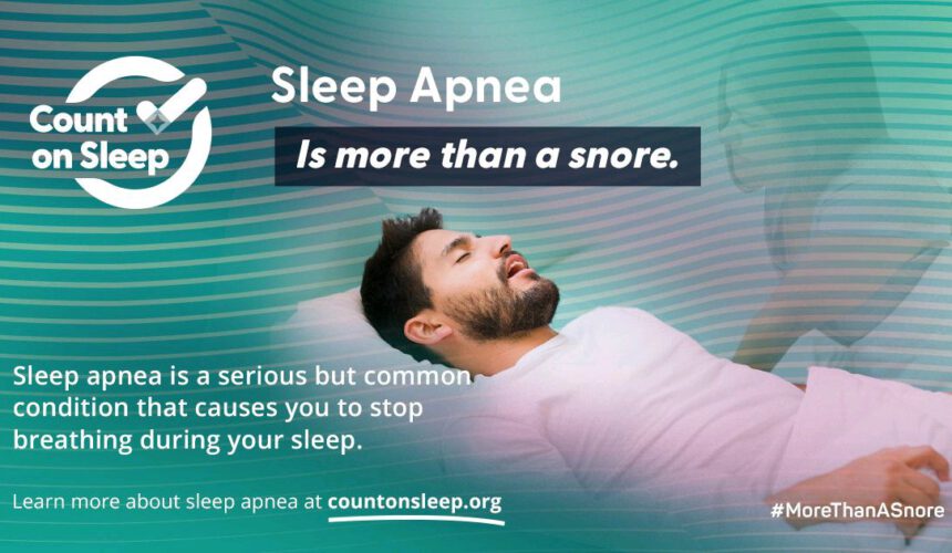 Nueva campaña para concienciar de que la apnea del sueño es ‘más que un ronquido’