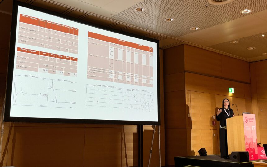 La Dra. Belén Tillard en el Congreso de la Asociación Europea de Neurocirugía en Viena